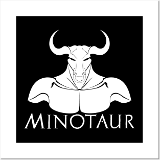 Minoan Greek Mythology Minotaur Posters and Art